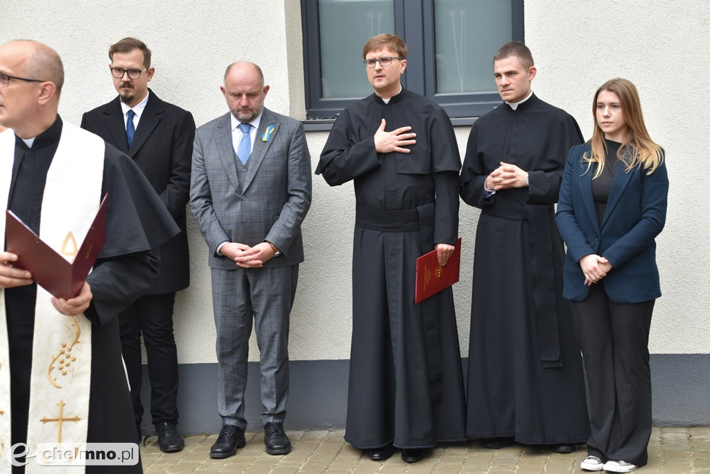 Uroczyste otwarcie szkolnej sali gimnastycznej przy 