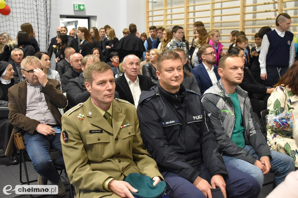 Uroczyste otwarcie szkolnej sali gimnastycznej przy 