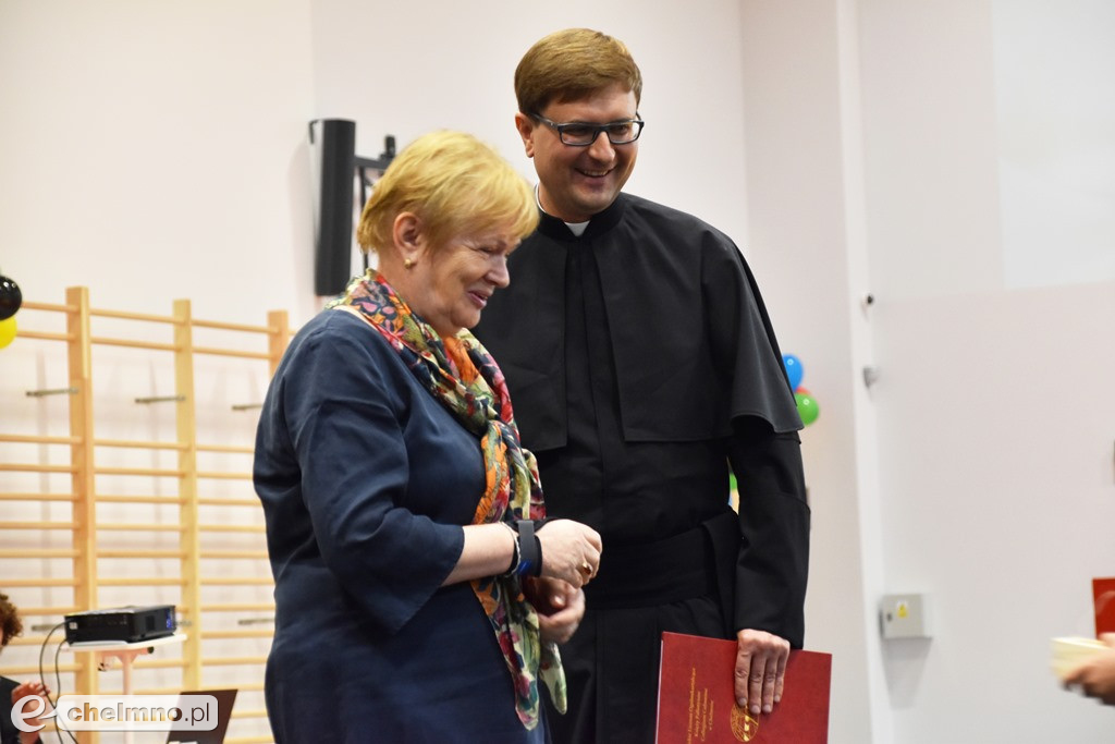 Uroczyste otwarcie szkolnej sali gimnastycznej przy 