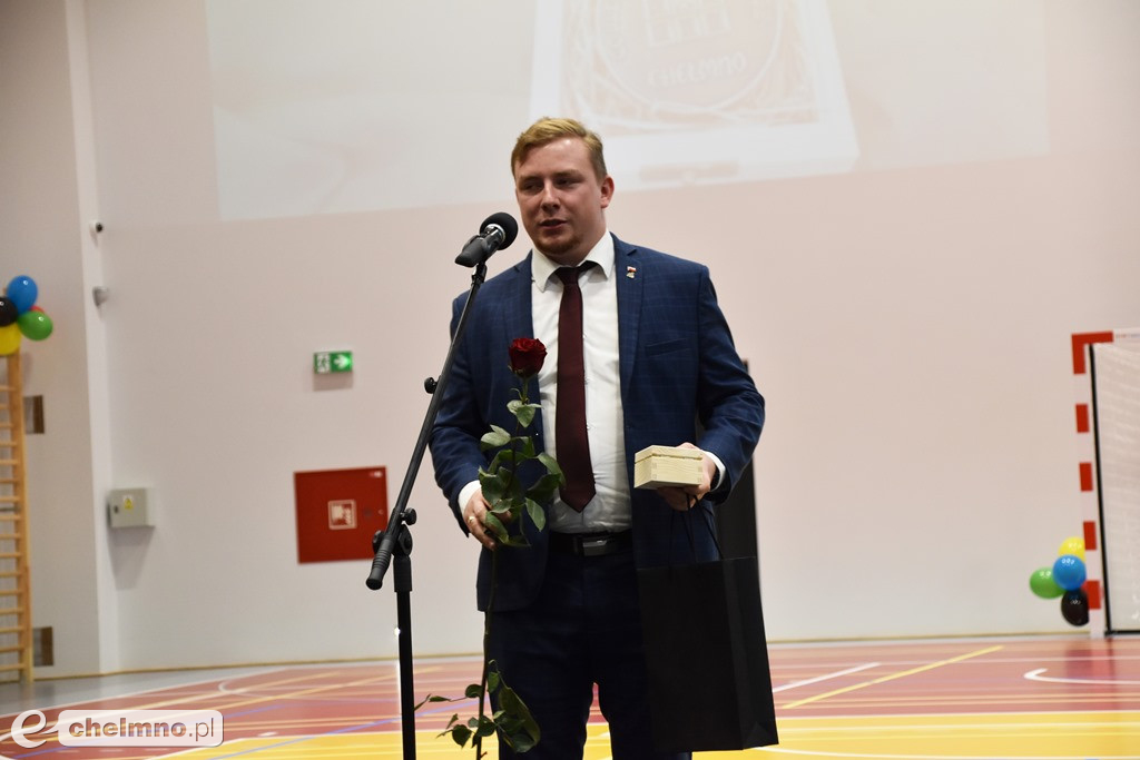 Uroczyste otwarcie szkolnej sali gimnastycznej przy 