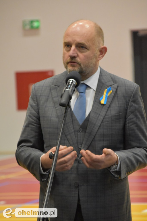 Uroczyste otwarcie szkolnej sali gimnastycznej przy 
