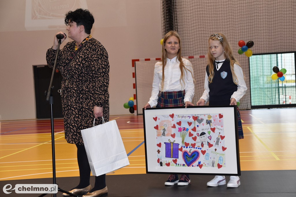Uroczyste otwarcie szkolnej sali gimnastycznej przy 
