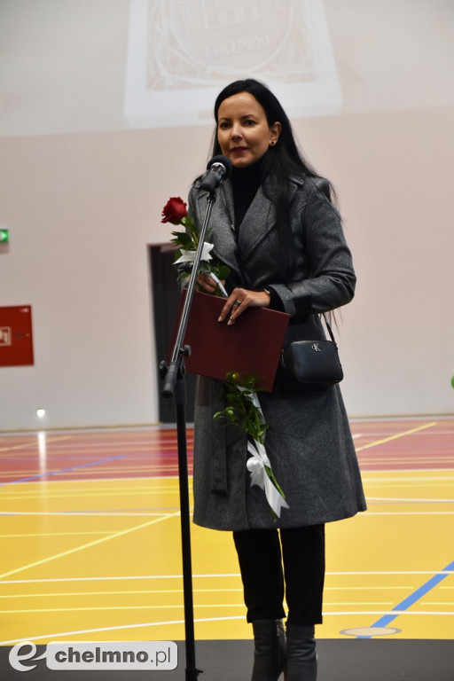 Uroczyste otwarcie szkolnej sali gimnastycznej przy 