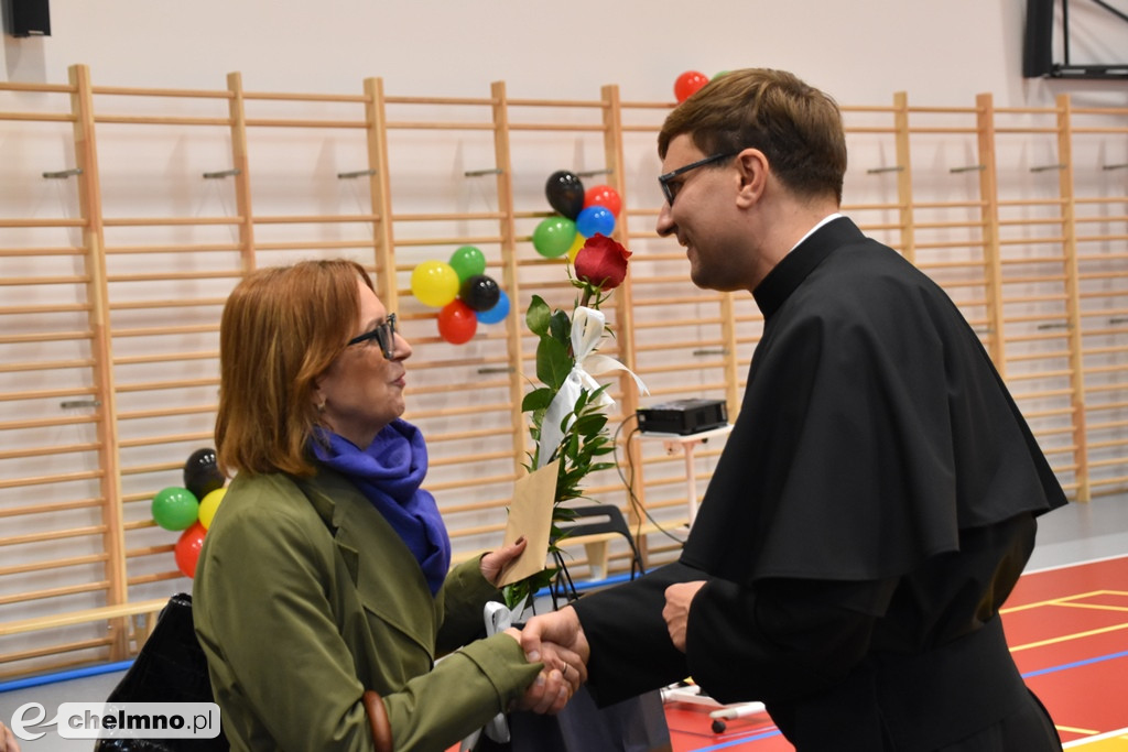 Uroczyste otwarcie szkolnej sali gimnastycznej przy 