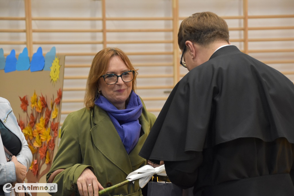 Uroczyste otwarcie szkolnej sali gimnastycznej przy 