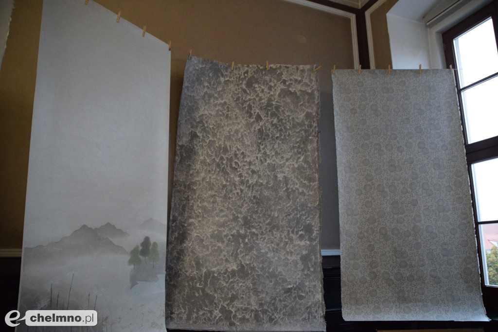 Zobacz otwarcie wystawy o japońskim warsztacie papierniczym