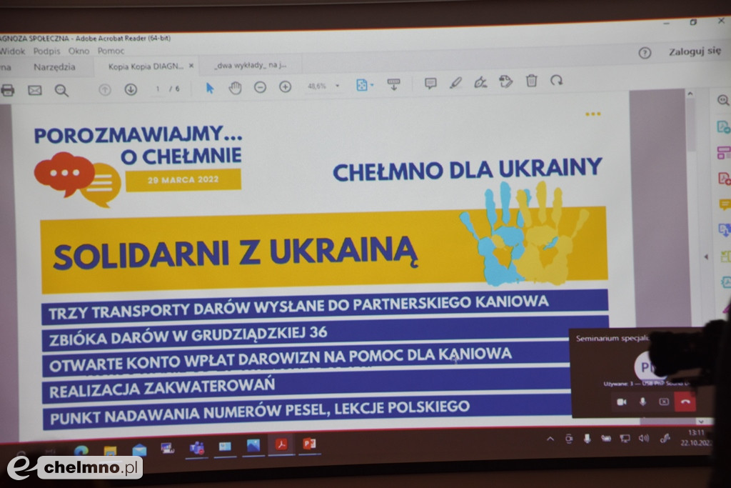 Dzisiejsze warsztaty, dyskusje i prelekcje miast partnerskich