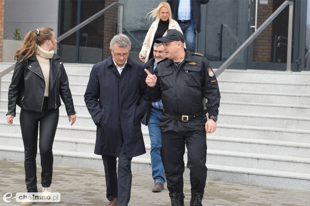 Pożar w Starostwie Powiatowym w Chełmnie. Co tam się stało?