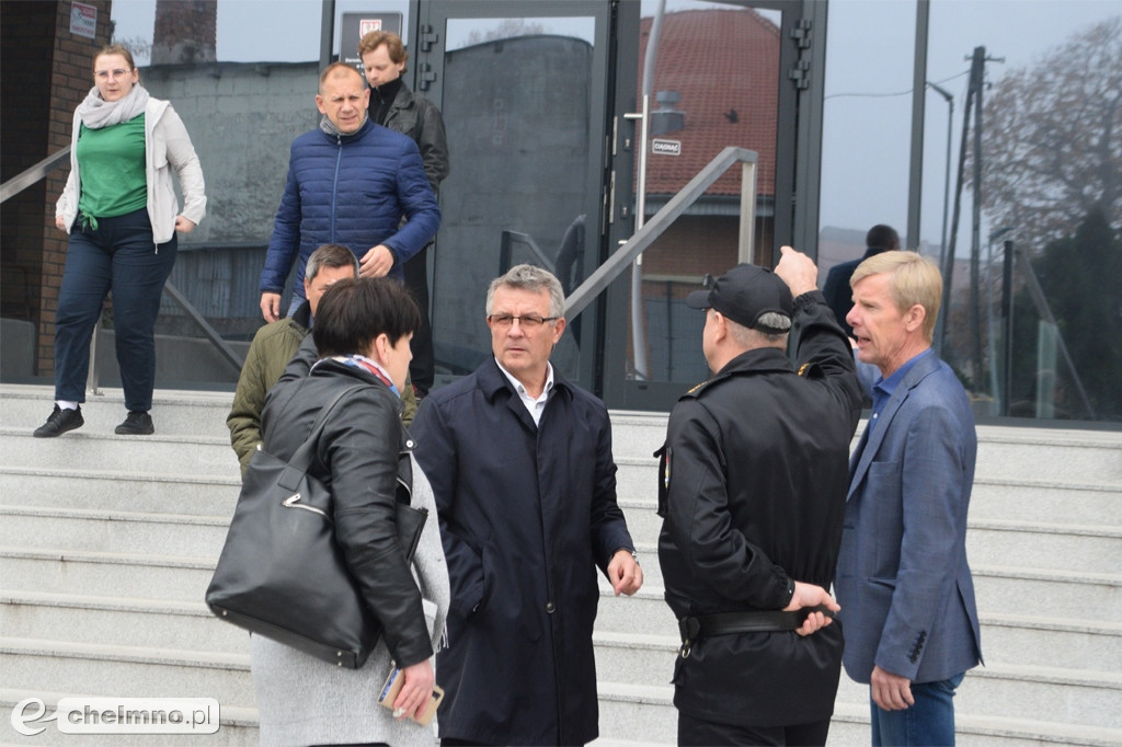 Pożar w Starostwie Powiatowym w Chełmnie. Co tam się stało?