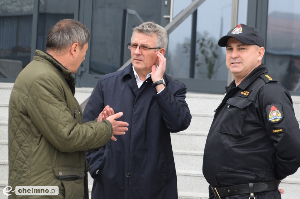 Pożar w Starostwie Powiatowym w Chełmnie. Co tam się stało?