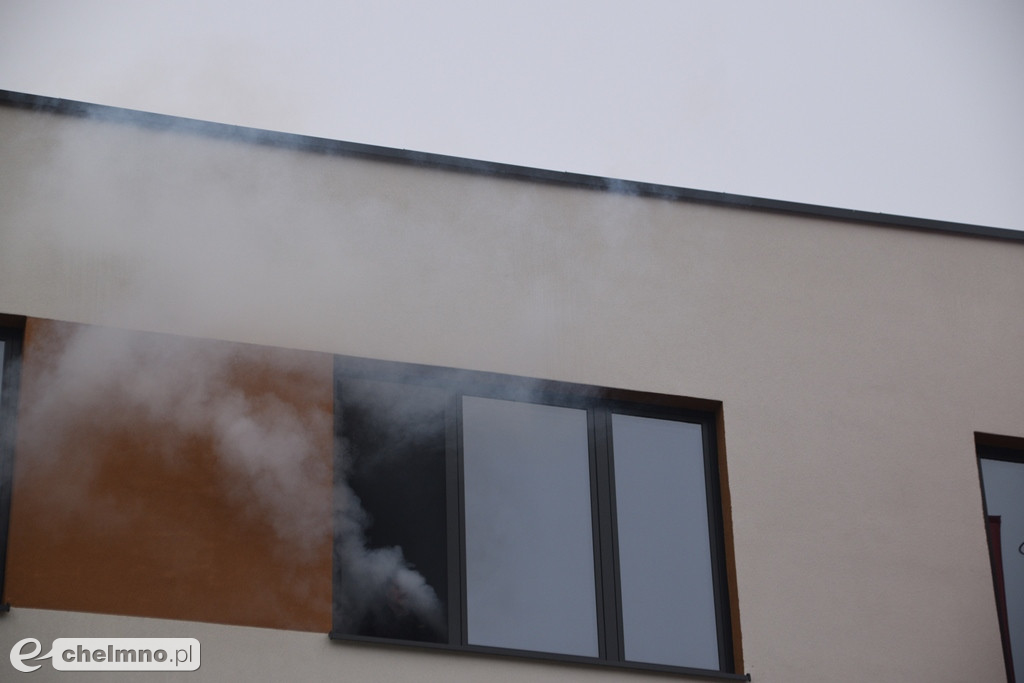 Pożar w Starostwie Powiatowym w Chełmnie. Co tam się stało?