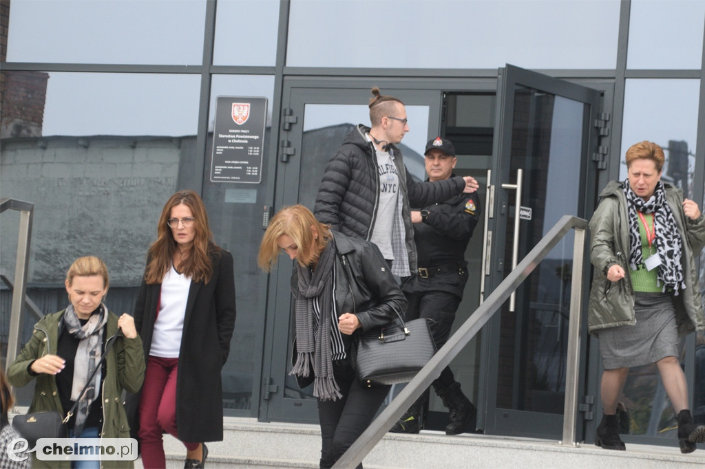 Pożar w Starostwie Powiatowym w Chełmnie. Co tam się stało?