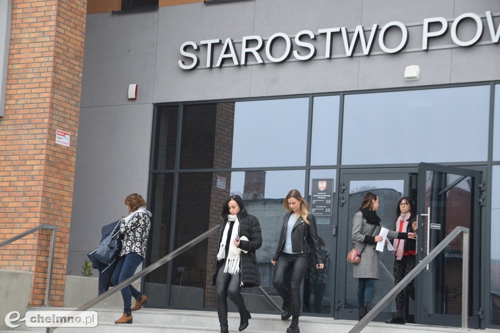 Pożar w Starostwie Powiatowym w Chełmnie. Co tam się stało?