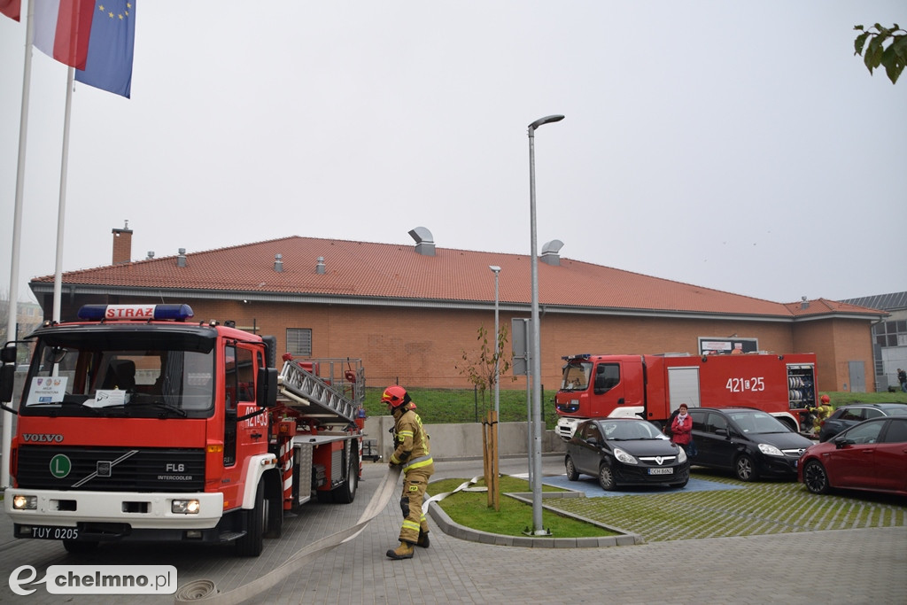 Pożar w Starostwie Powiatowym w Chełmnie. Co tam się stało?