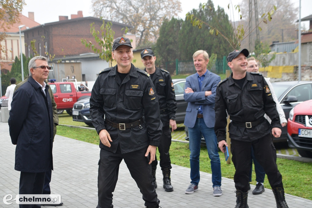 Pożar w Starostwie Powiatowym w Chełmnie. Co tam się stało?