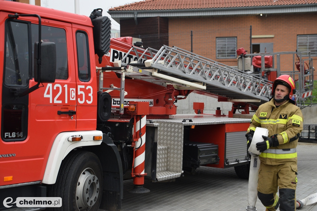 Pożar w Starostwie Powiatowym w Chełmnie. Co tam się stało?