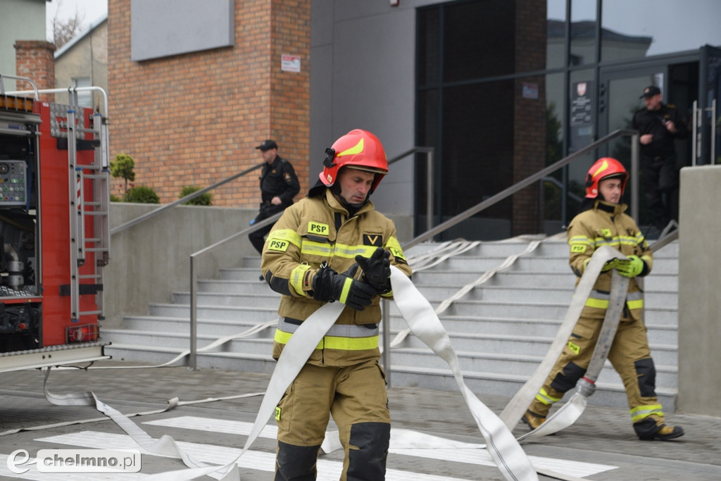 Pożar w Starostwie Powiatowym w Chełmnie. Co tam się stało?