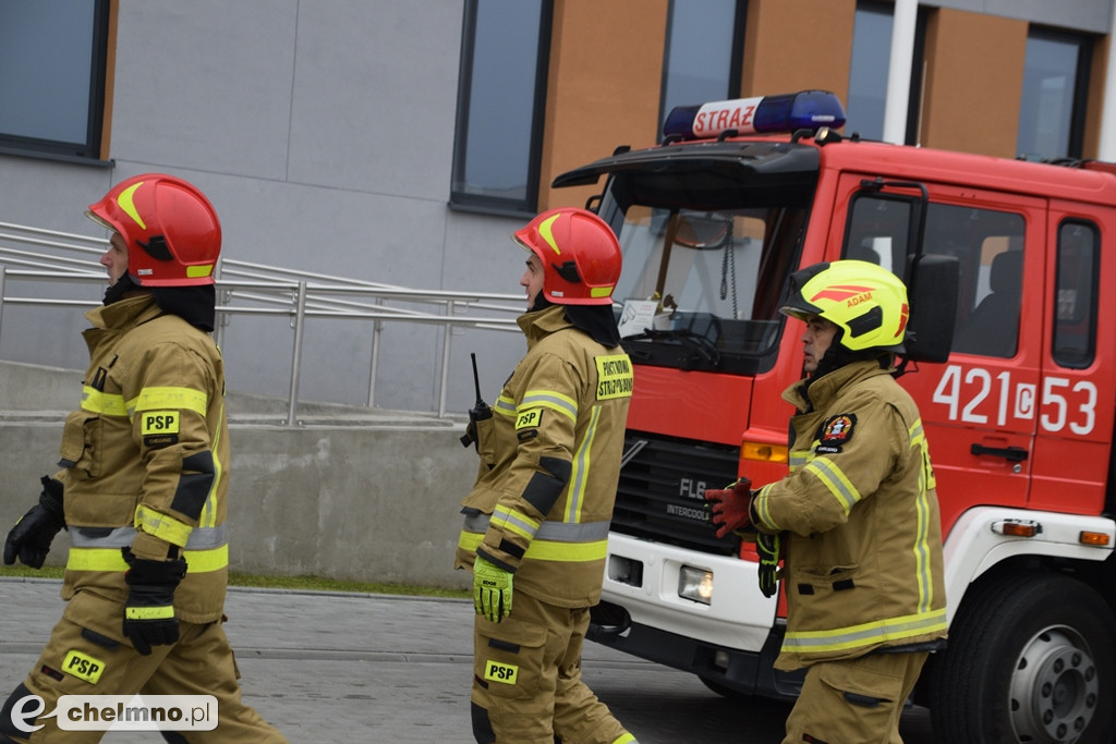 Pożar w Starostwie Powiatowym w Chełmnie. Co tam się stało?