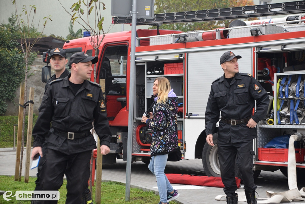 Pożar w Starostwie Powiatowym w Chełmnie. Co tam się stało?