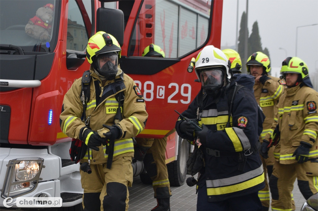Pożar w Starostwie Powiatowym w Chełmnie. Co tam się stało?
