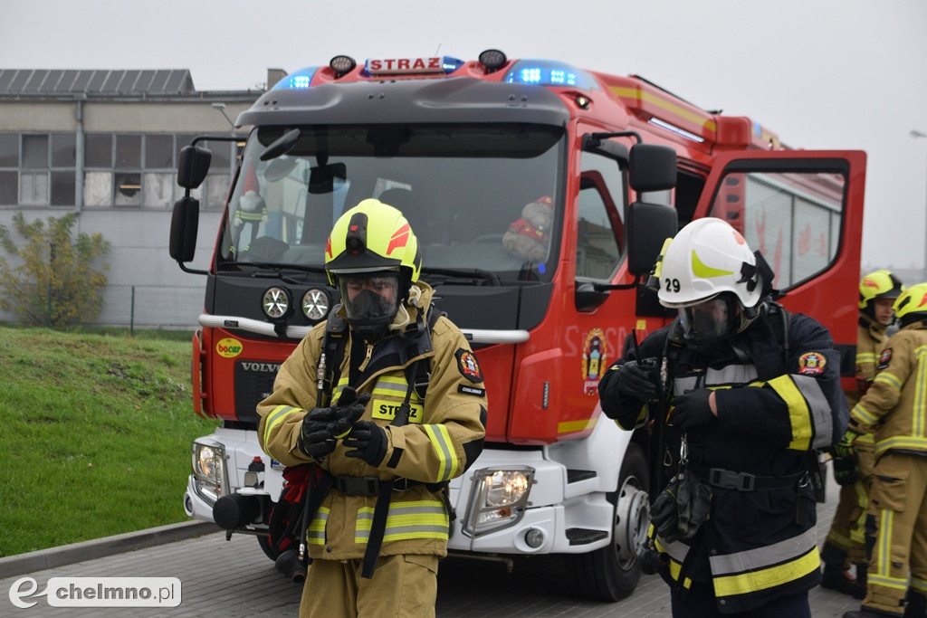 Pożar w Starostwie Powiatowym w Chełmnie. Co tam się stało?