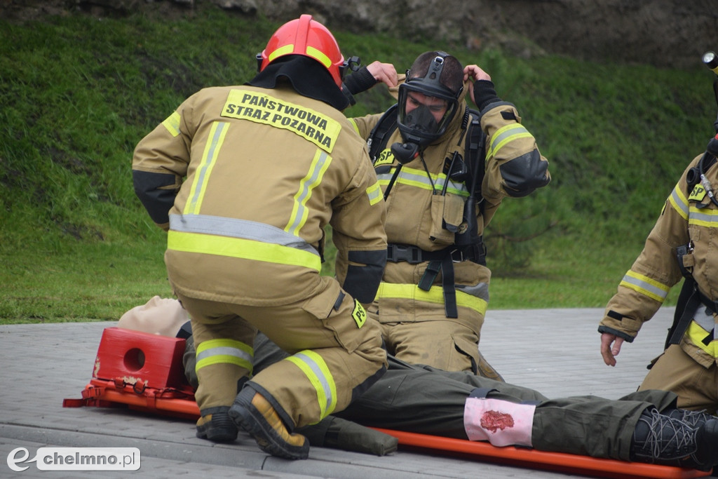 Pożar w Starostwie Powiatowym w Chełmnie. Co tam się stało?