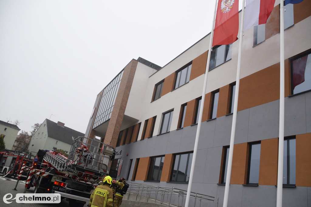 Pożar w Starostwie Powiatowym w Chełmnie. Co tam się stało?