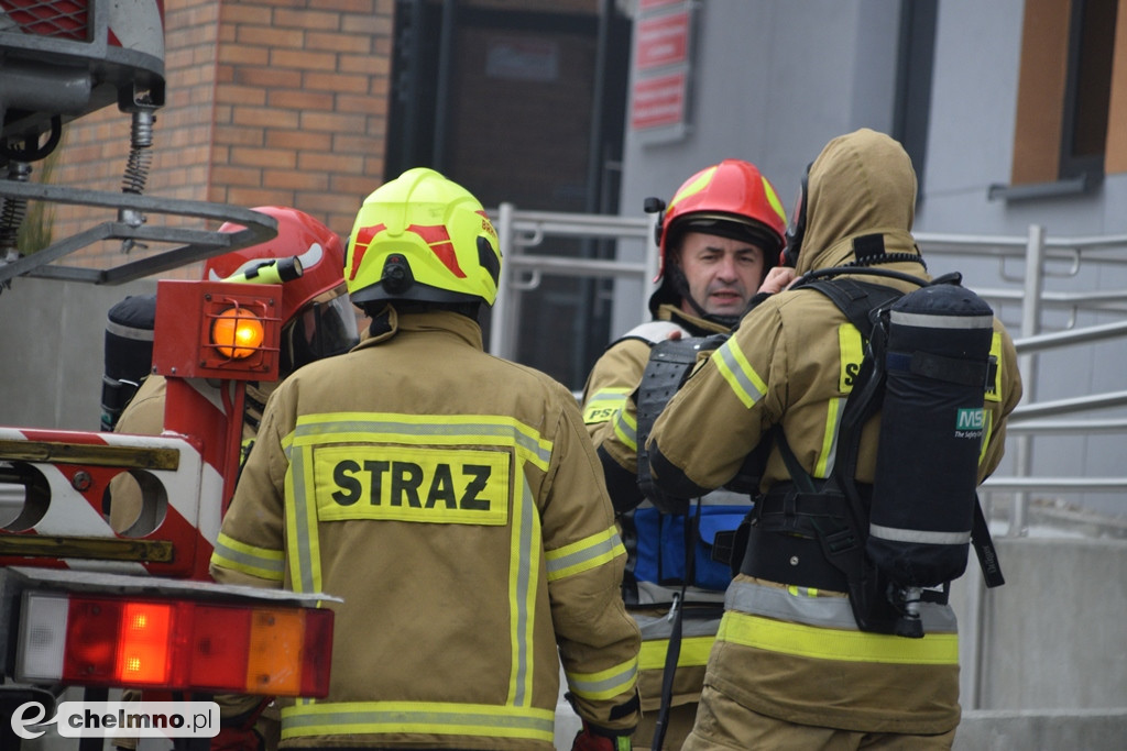 Pożar w Starostwie Powiatowym w Chełmnie. Co tam się stało?