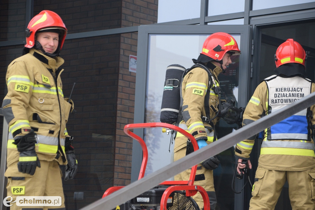 Pożar w Starostwie Powiatowym w Chełmnie. Co tam się stało?