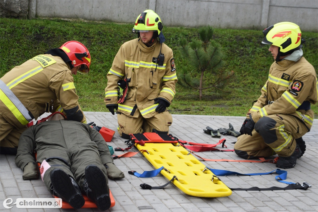 Pożar w Starostwie Powiatowym w Chełmnie. Co tam się stało?