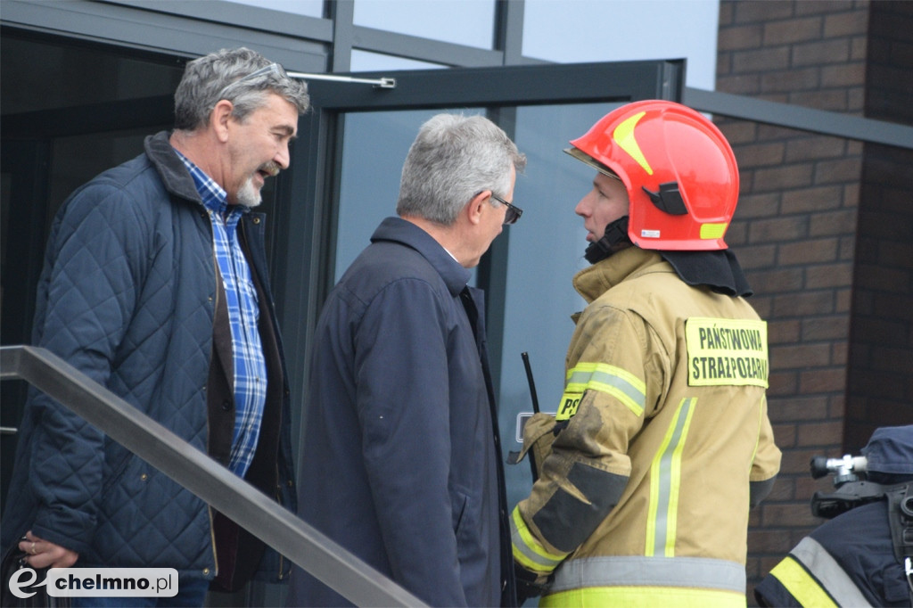 Pożar w Starostwie Powiatowym w Chełmnie. Co tam się stało?