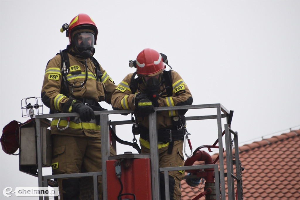 Pożar w Starostwie Powiatowym w Chełmnie. Co tam się stało?