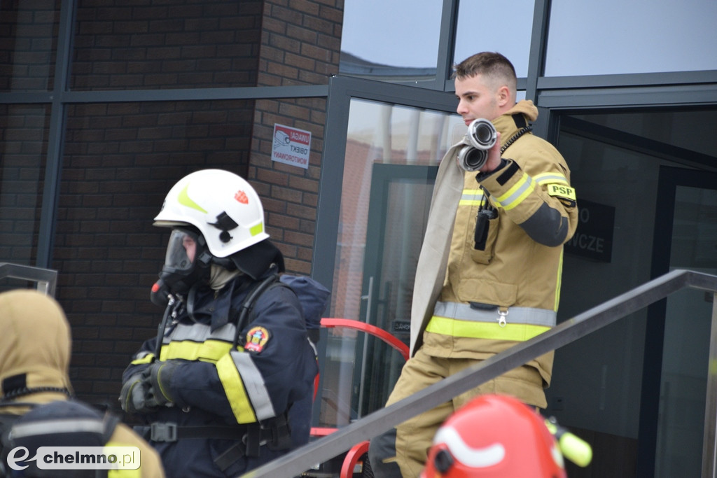 Pożar w Starostwie Powiatowym w Chełmnie. Co tam się stało?