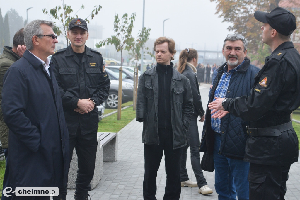 Pożar w Starostwie Powiatowym w Chełmnie. Co tam się stało?