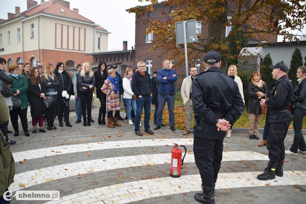 Pożar w Starostwie Powiatowym w Chełmnie. Co tam się stało?