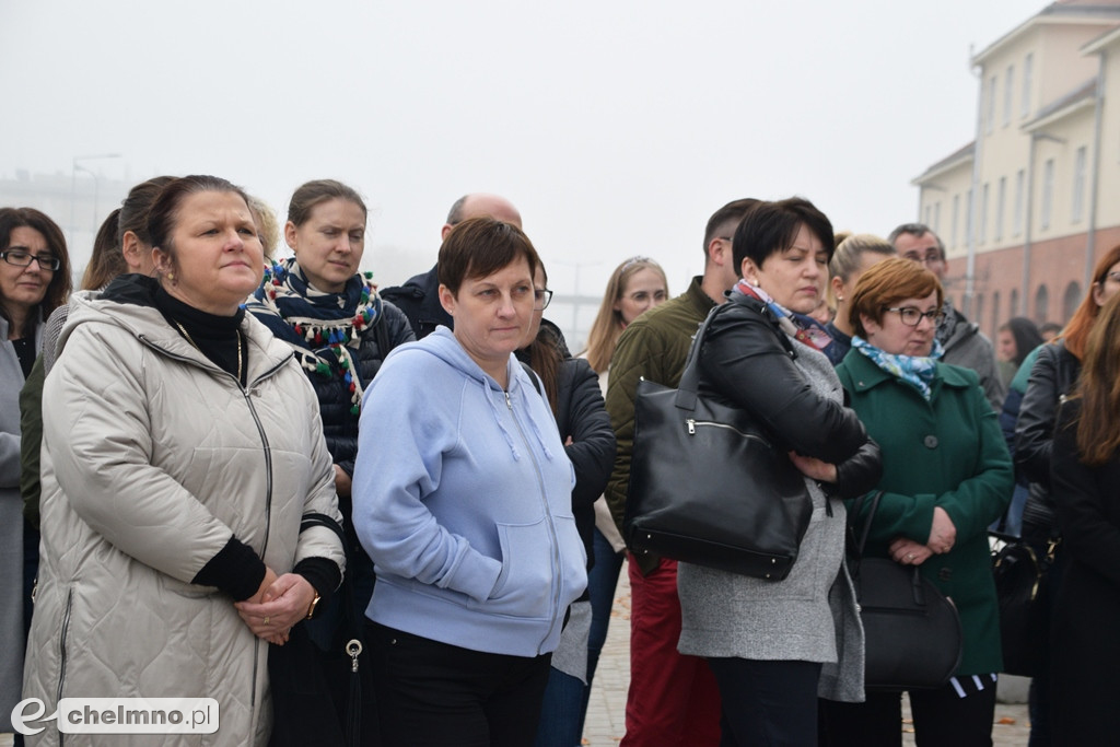 Pożar w Starostwie Powiatowym w Chełmnie. Co tam się stało?