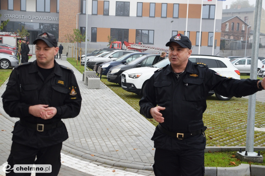 Pożar w Starostwie Powiatowym w Chełmnie. Co tam się stało?