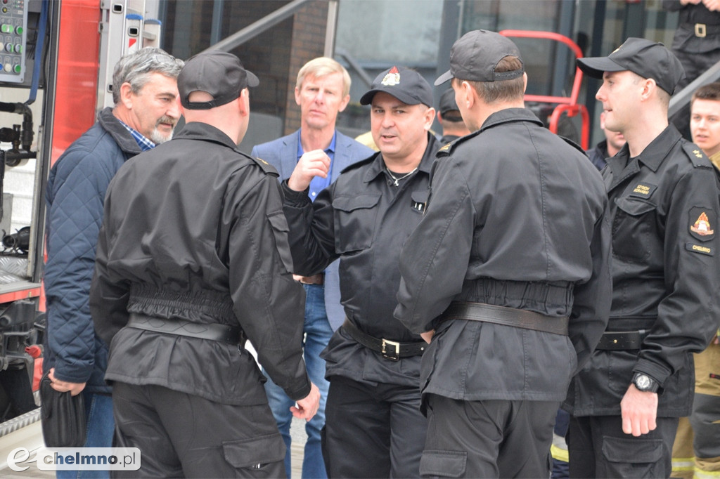 Pożar w Starostwie Powiatowym w Chełmnie. Co tam się stało?