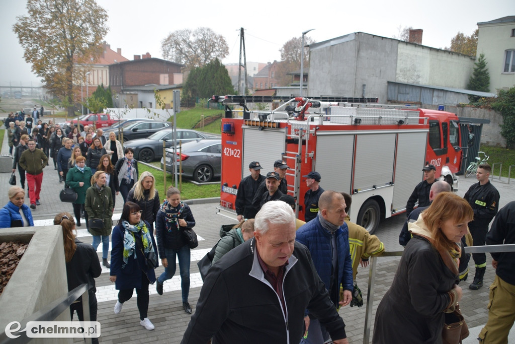 Pożar w Starostwie Powiatowym w Chełmnie. Co tam się stało?
