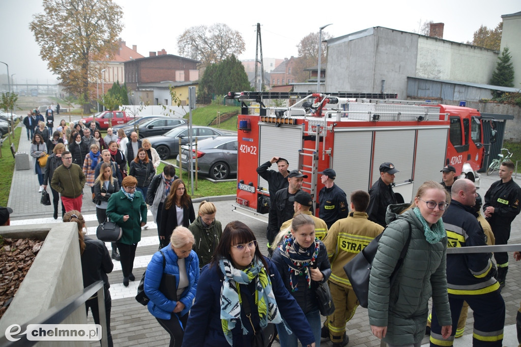Pożar w Starostwie Powiatowym w Chełmnie. Co tam się stało?