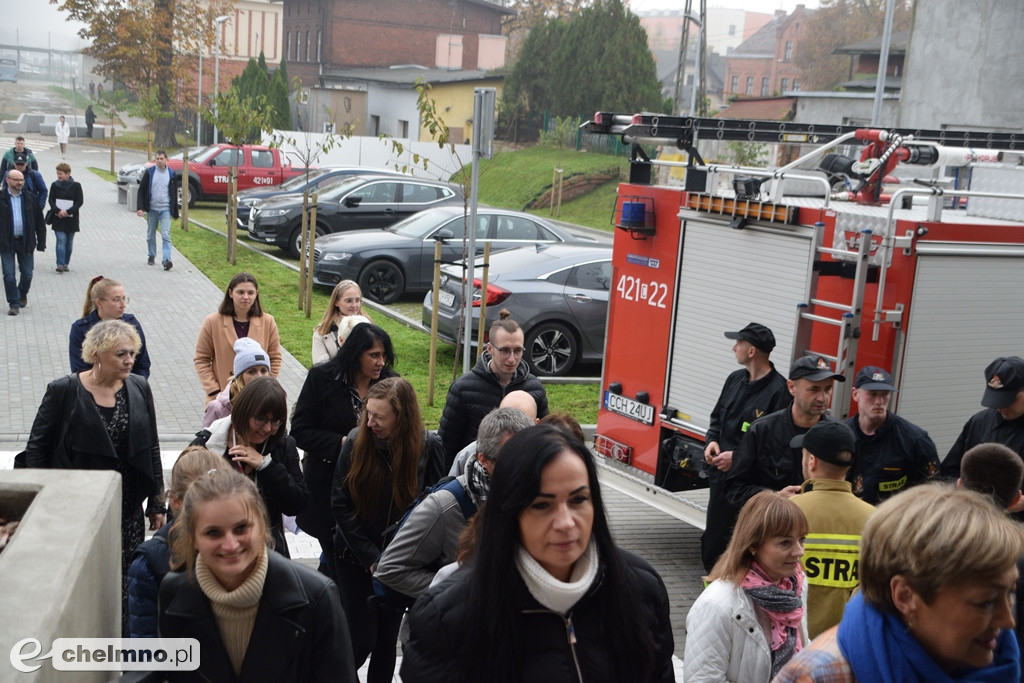 Pożar w Starostwie Powiatowym w Chełmnie. Co tam się stało?