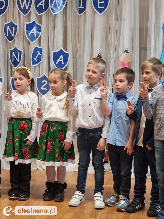 Ślubowanie pierwszoklasistów w Dwójce