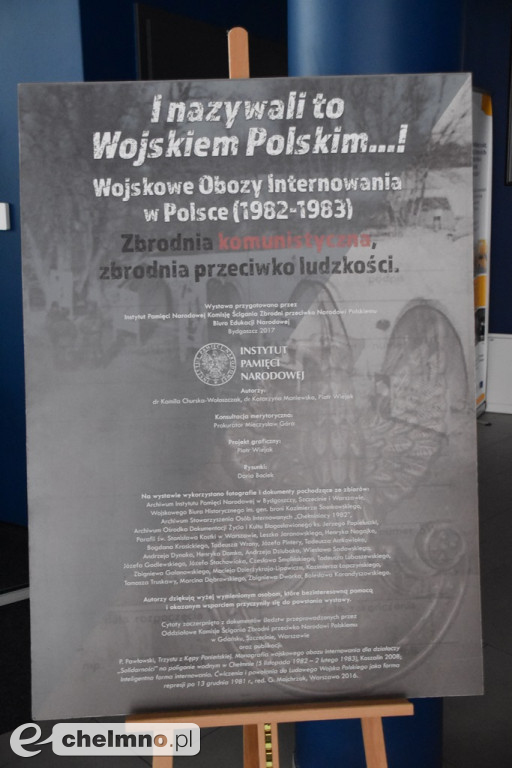 Obchody 40. rocznicy utworzenia w Chełmnie Wojskowych Obozów Internowania