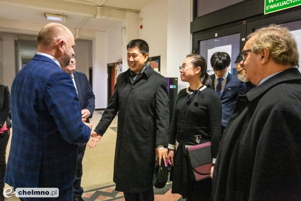 Ambasador Chin w Toruniu