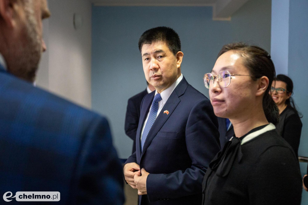 Ambasador Chin w Toruniu