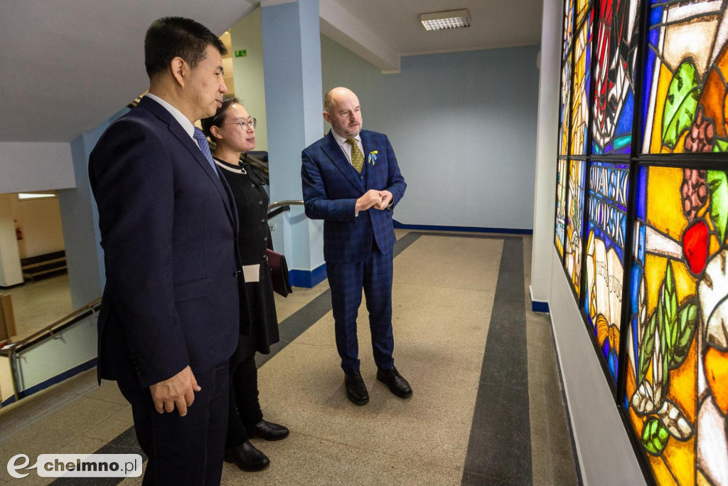 Ambasador Chin w Toruniu