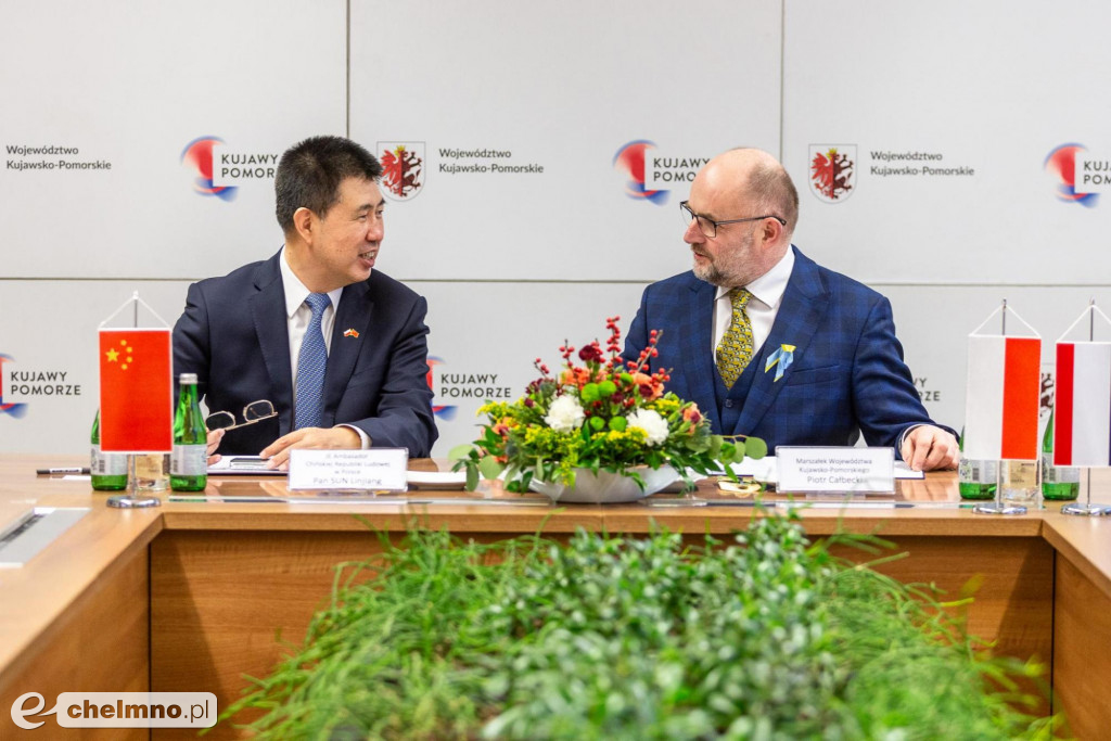 Ambasador Chin w Toruniu