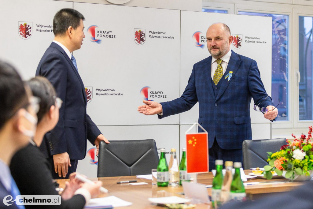 Ambasador Chin w Toruniu