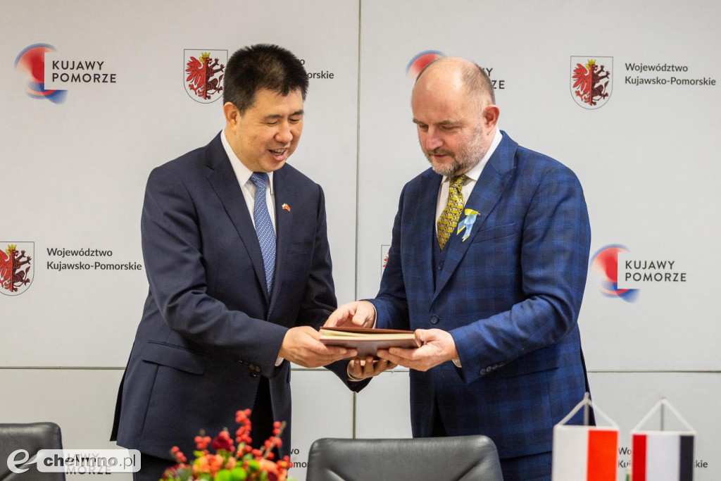 Ambasador Chin w Toruniu