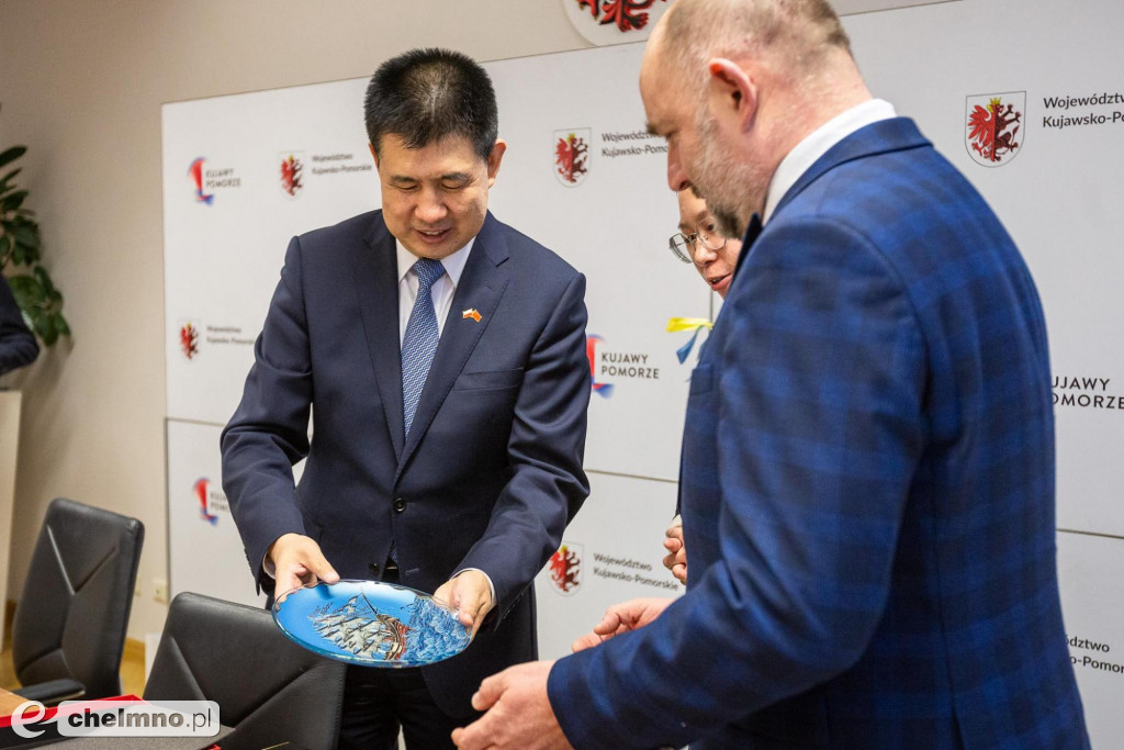 Ambasador Chin w Toruniu